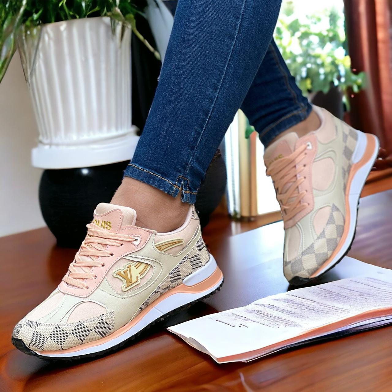 Combo: Tenis + Bolso Run LV Dama