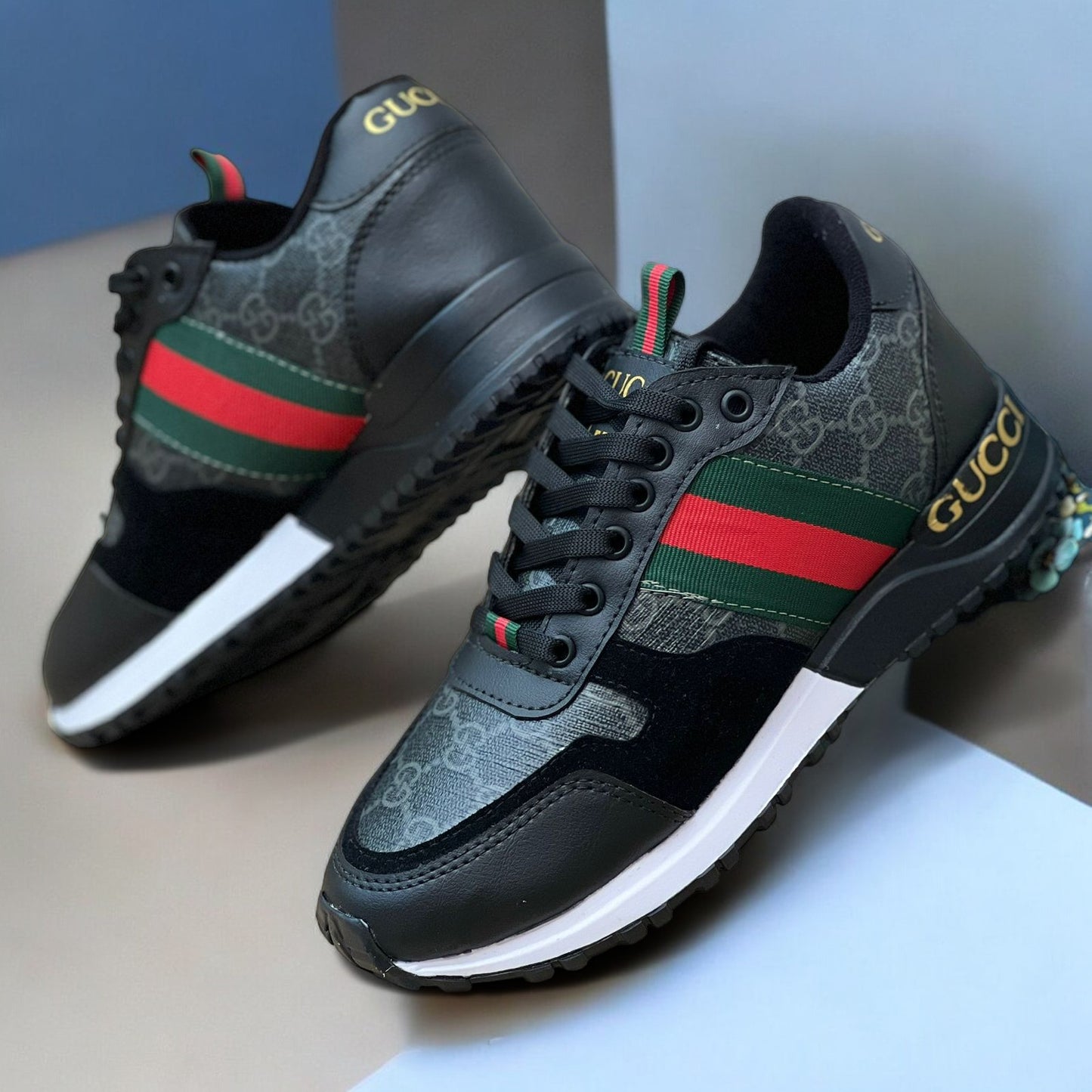 Combo: Tenis + Bolso Bolichero Gucci Dama
