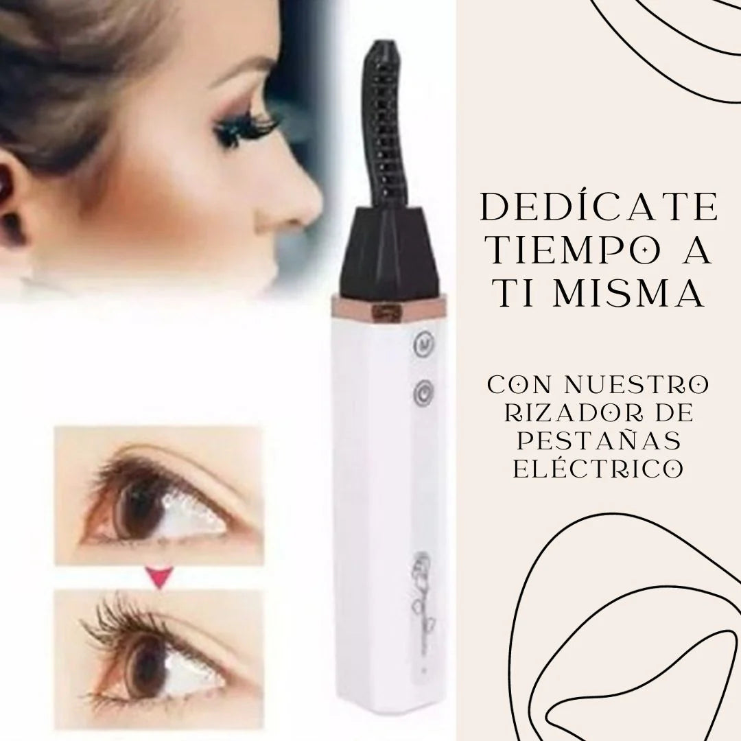 ENCRESPADOR Y RIZADOR DE PESTAÑAS ELÉCTRICO | USB RECARGABLE