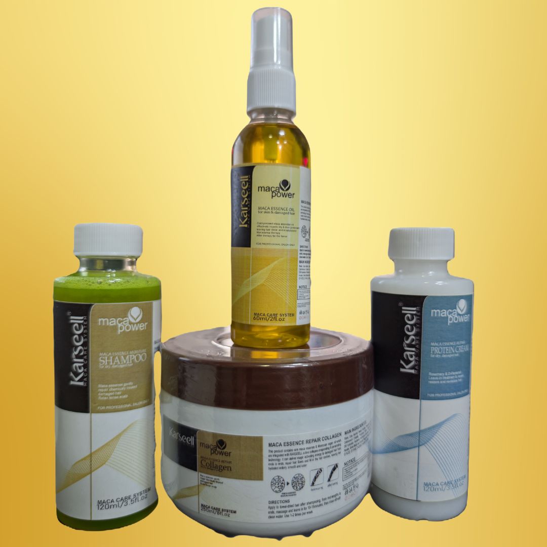 KARSEELL® SHAMPOO + ACOND + TRATAMIENTO + ACEITE