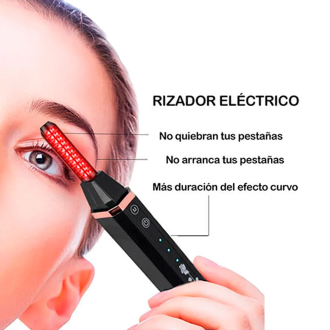 ENCRESPADOR Y RIZADOR DE PESTAÑAS ELÉCTRICO | USB RECARGABLE