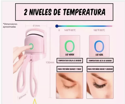 RIZADOR DE PESTAÑAS ELÉCTRICO