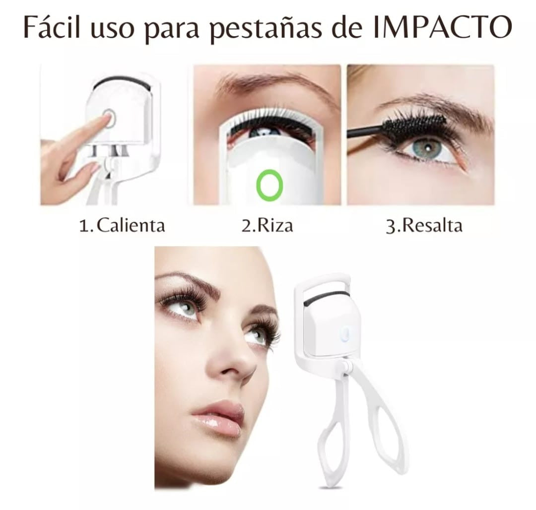 RIZADOR DE PESTAÑAS ELÉCTRICO