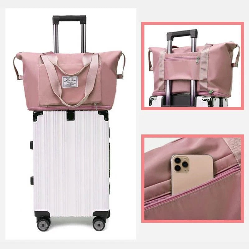 BOLSO DE VIAJE PLEGABLE 3 EN 1