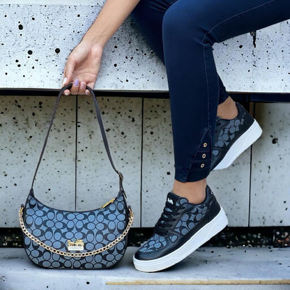 Combo: Tenis + Bolso Coach Dama
