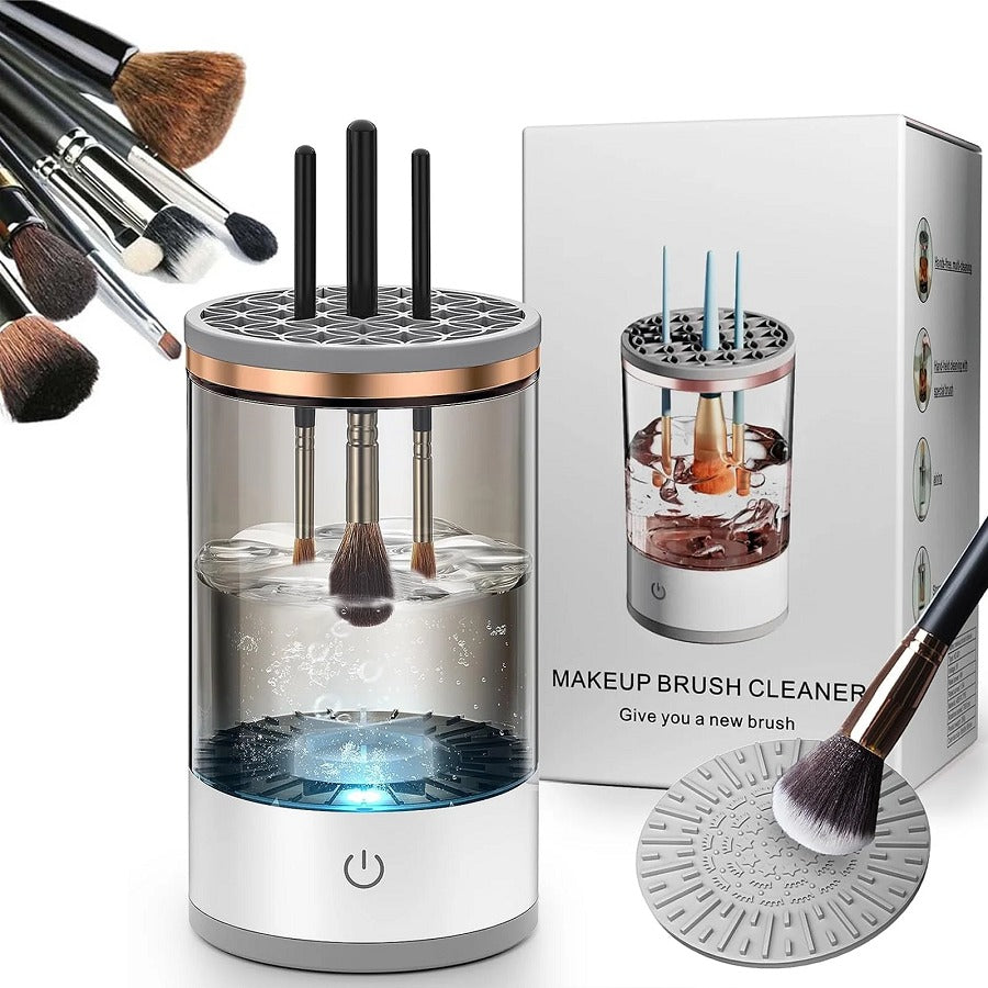 LIMPIADOR ELECTRICO DE BROCHAS DE MAQUILLAJE