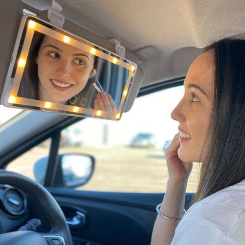 ESPEJO DE MAQUILLAJE CON LUZ LED ✨