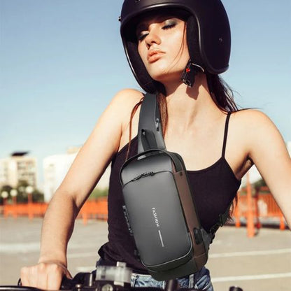 FORTUNNA™ BOLSO ANTIRROBO CON USB INTEGRADO