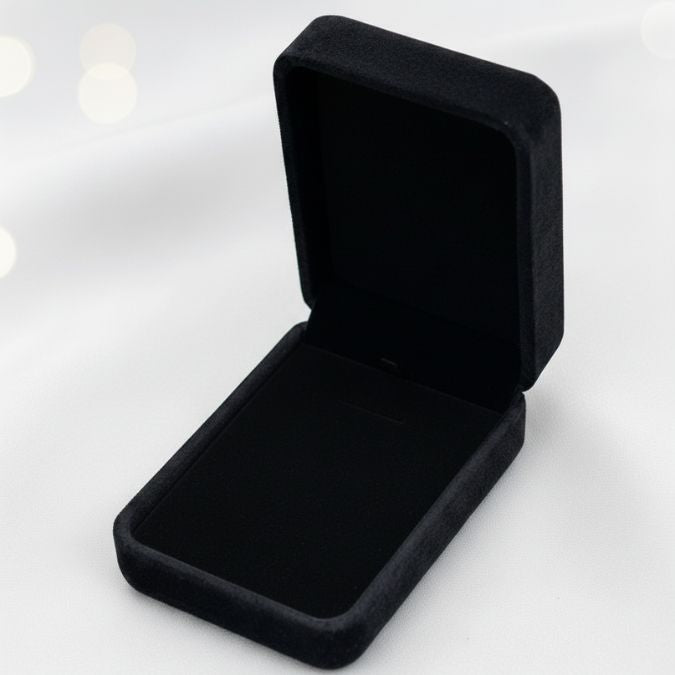 CAJA DE LUJO DE PANA ATERCIOPELADA