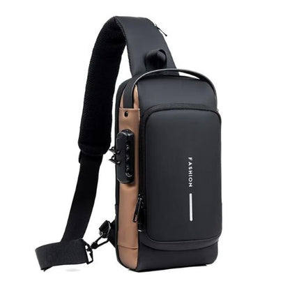 FORTUNNA™ BOLSO ANTIRROBO CON USB INTEGRADO