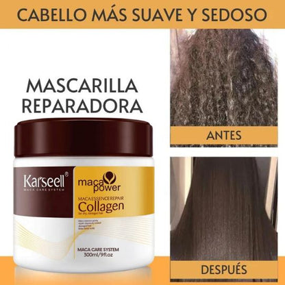 2x1 KARSEELL® KERATINA TRATAMIENTO DE COLÁGENO REPARACIÓN PROFUNDA
