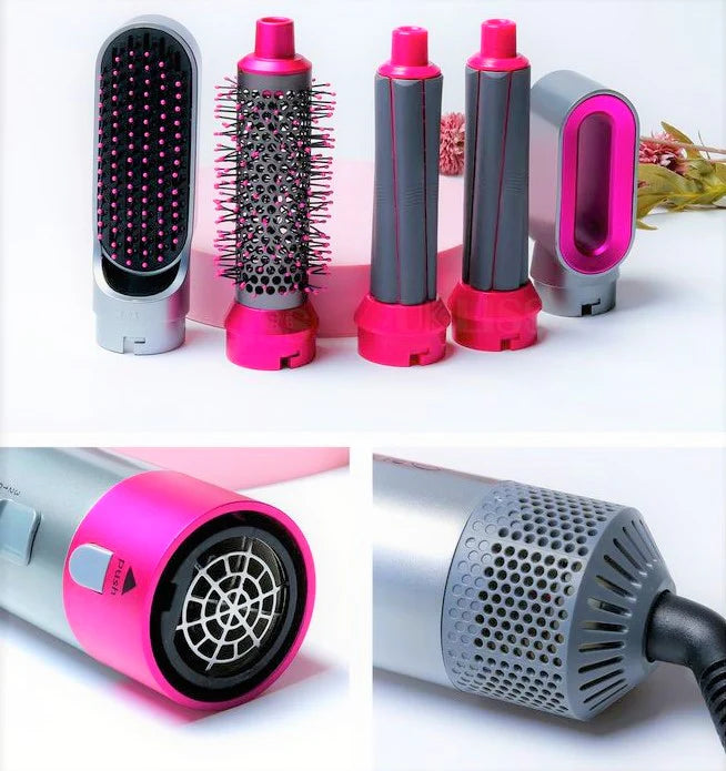 CEPILLO SECADOR PROFESIONAL DE CABELLO 5 EN 1
