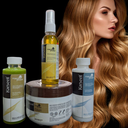 KARSEELL® SHAMPOO + ACOND + TRATAMIENTO + ACEITE