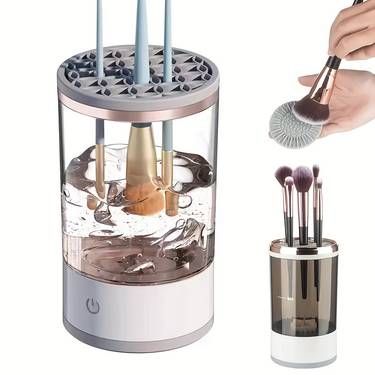 LIMPIADOR ELECTRICO DE BROCHAS DE MAQUILLAJE