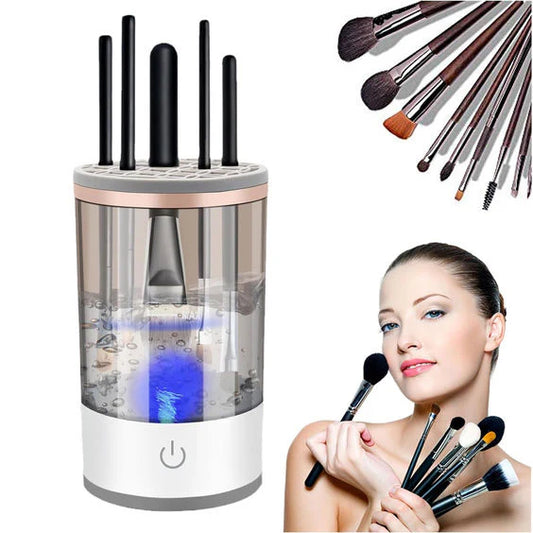 LIMPIADOR ELECTRICO DE BROCHAS DE MAQUILLAJE