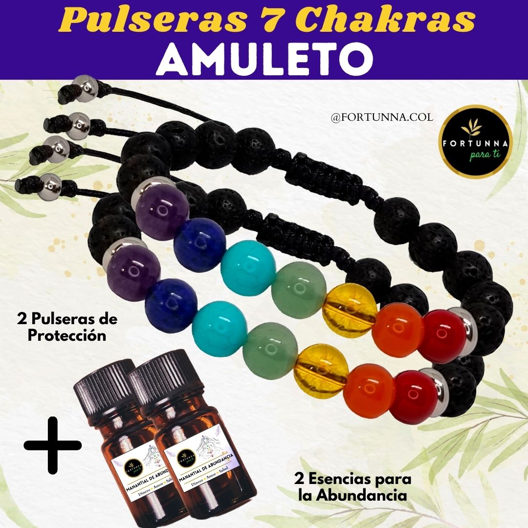 PULSERA 7 CHAKRAS