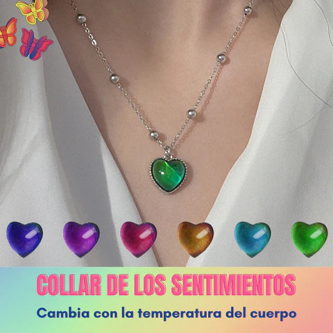 Collar Expresa tus Emociones - Cambia de Color! 🩷💛💙💚